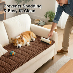 Smiry multi-use cover protects spaces as rug, mat, or cushion.