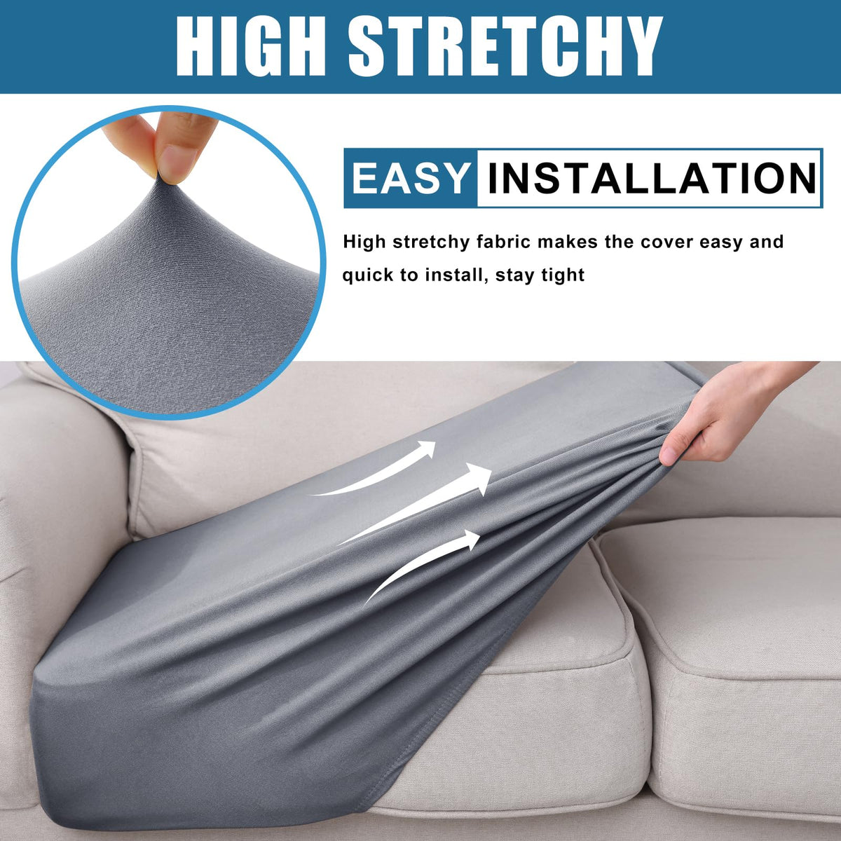 Smiry full protector cushions shield furniture from spills and daily wear.