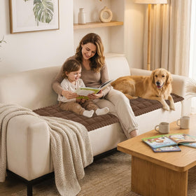 Smiry machine washable couch cover remains vibrant after washing.