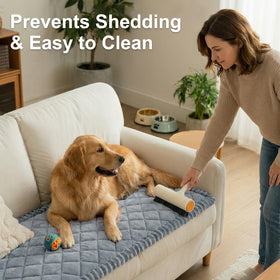 Smiry machine-washable couch cover simplifies cleanup after play