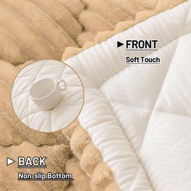 Smiry couch cover is easy to clean and machine washable