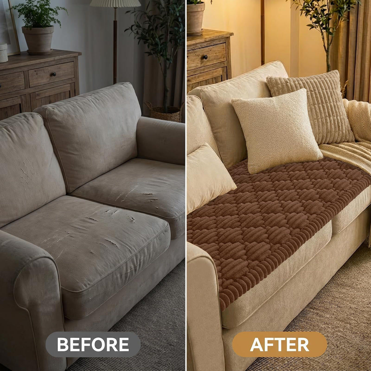 Smiry durable, pet-friendly design preserves furniture elegance.