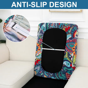 Smiry cushion slipcover doubles as back cushion cover for versatile use.