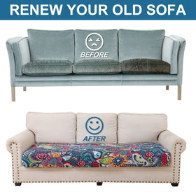 Smiry decorative cushion cover refreshes outdoor and indoor furniture alike.