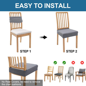 Smiry four-piece set designed for 16–19 inch seat dimensions