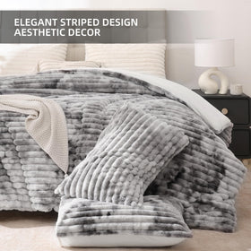 Smoofy flannel side close-up emphasizes extra warmth and soft feel