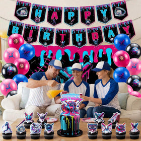 SmoothNovelty party decor set packaging conveys a complete, easy-to-use kit.