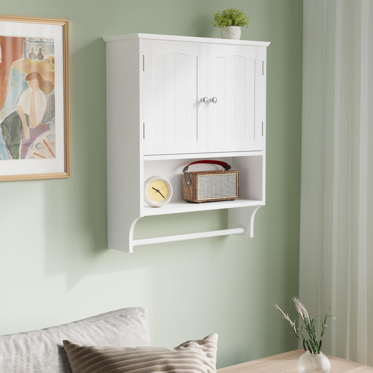Smuxee multi-use storage cabinet suitable for kitchen and laundry areas.