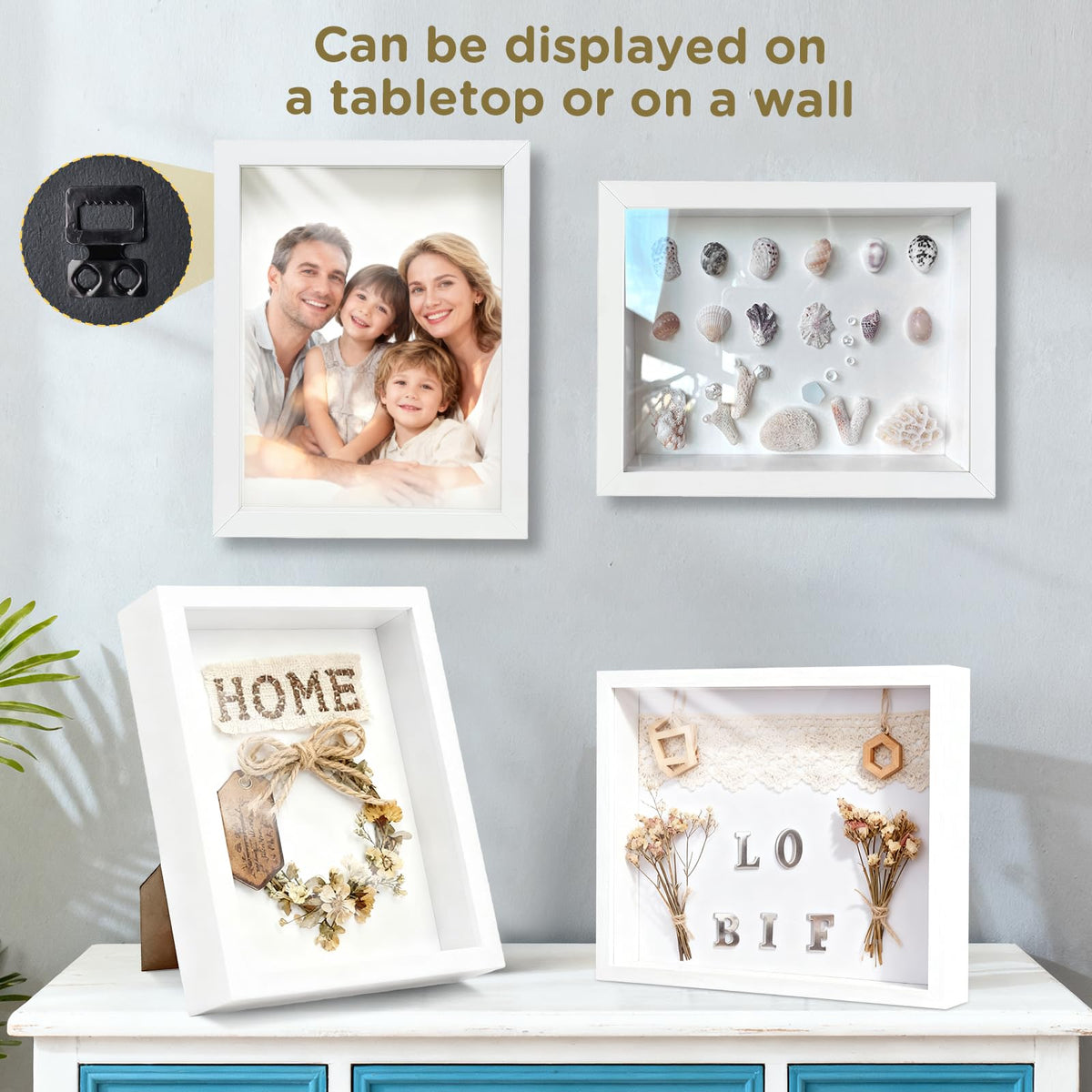 SMZCTYI on-desk display suitable for tables, shelves, and nightstands
