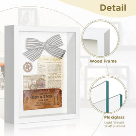 SMZCTYI displays photos, dried flowers, and keepsakes beautifully