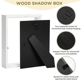 SMZCTYI versatile hanging options for vertical or horizontal wall display