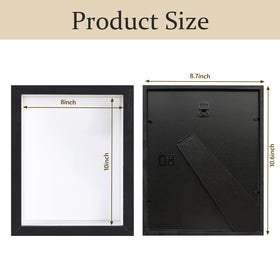 SMZCTYI shadow box wall-mount holes enable versatile hanging.