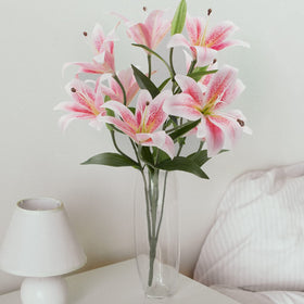 SNAIL GARDEN artificial lily decor ideas for home, hotels, weddings