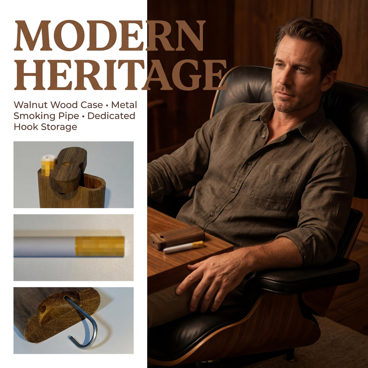 SNBYT One Hitter Box is a thoughtful gift for men who appreciate craftsmanship.