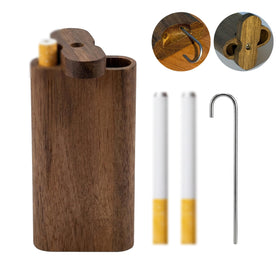 SNBYT One Hitter Box lid 360 rotation for easy access and retro style.