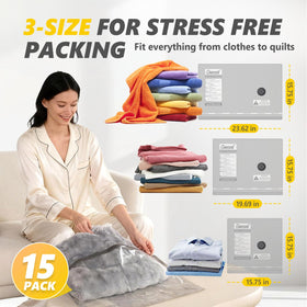 SNOCOD semi-transparent bags for quick content identification