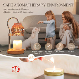 SnowBB brightness dimmer levels control fragrance spread and room ambiance.
