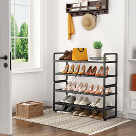 SNTD extended length ideal for bigger shoe collections in entryways.