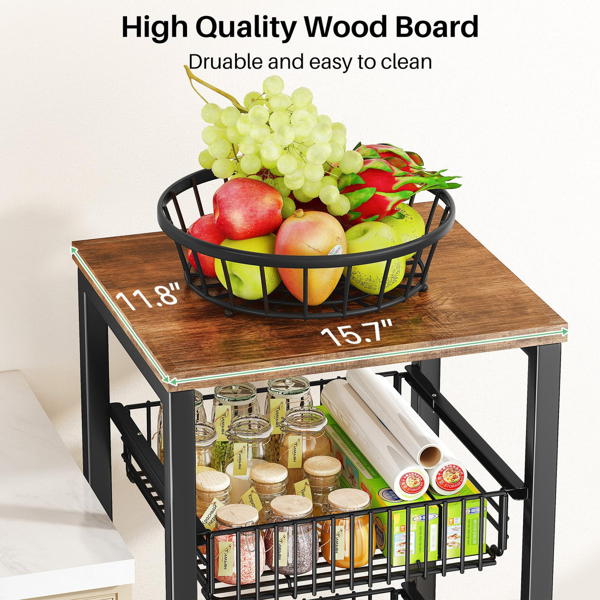 SNTD multipurpose kitchen storage for snacks, spices, and more