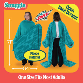 Snuggie ideal for office, travel, or cozy evenings
