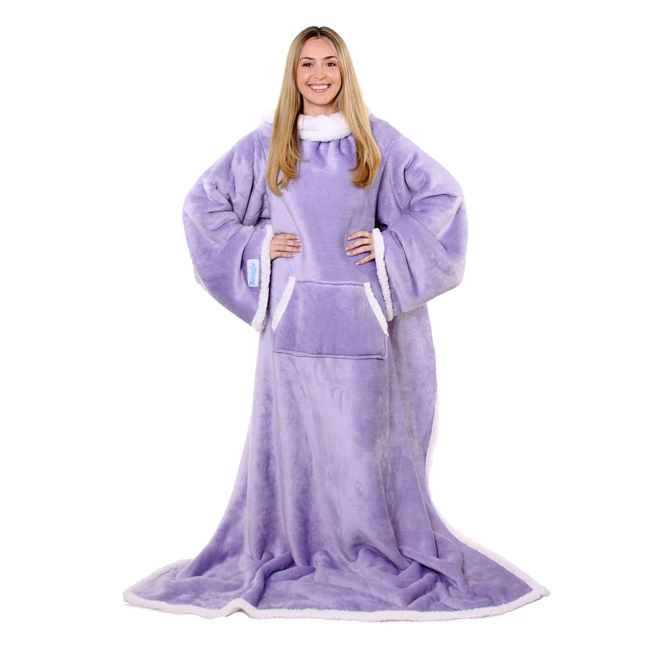 Snuggie original wearable blanket with sleeves and pockets for hands-free comfort.