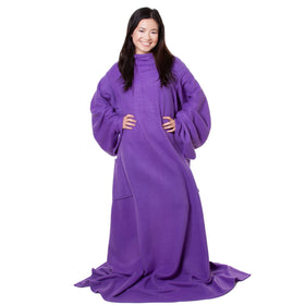 Snuggie original wearable blanket with sleeves for hands-free comfort.