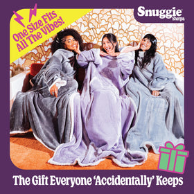 Snuggie sherpa plush lining delivers cloud-soft warmth and insulation.