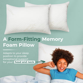 Self-adapting, zip-free design supports any sleep position with Snuggle-Pedic.