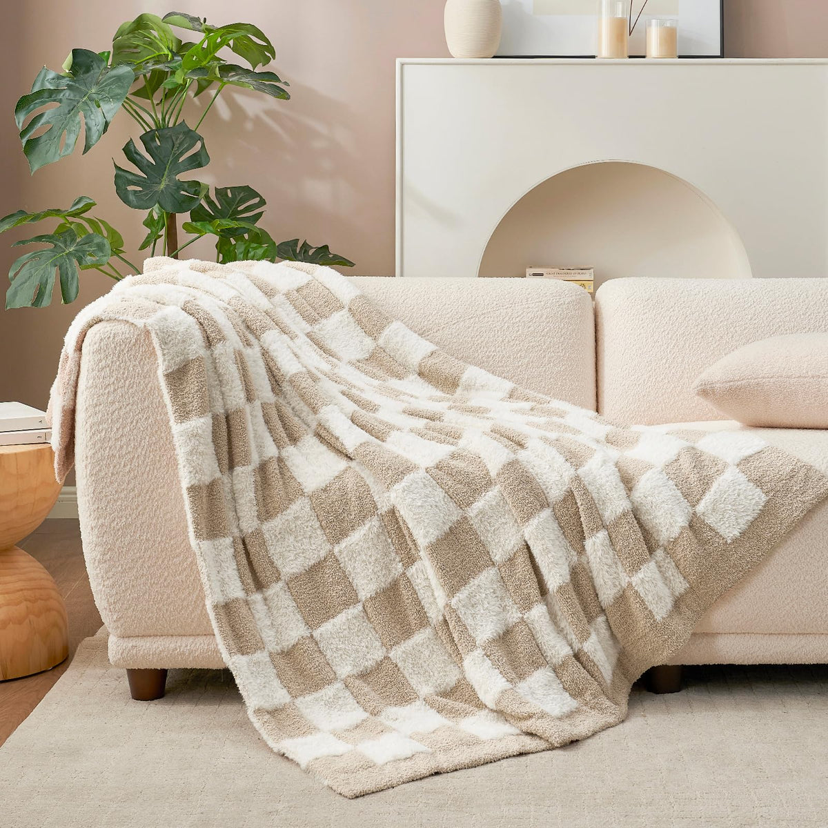 Snuggle Sac lightweight warmth makes cool evenings comfortable on the couch.