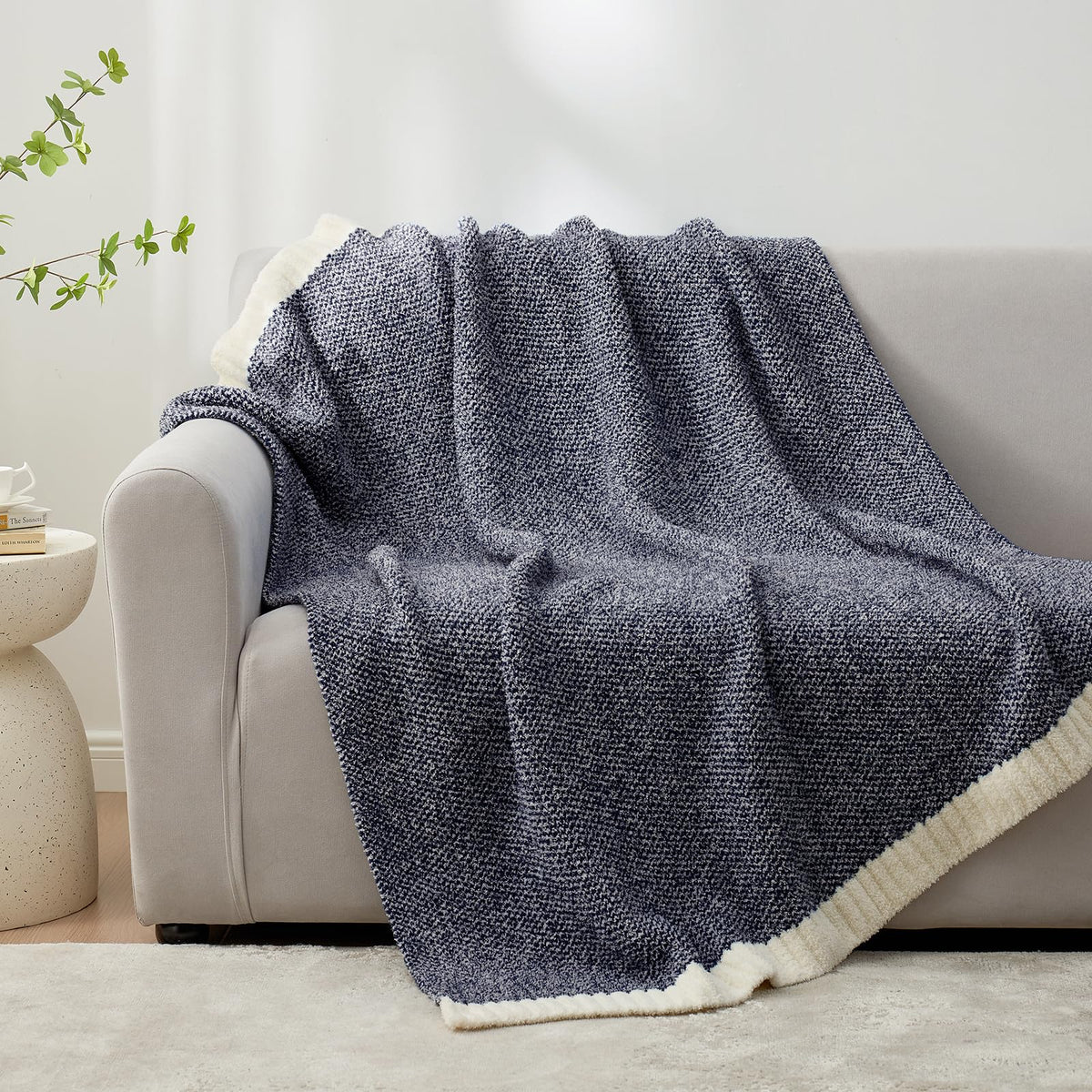 Machine-washable Snuggle Sac blanket for easy care and lasting softness.