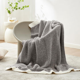 Snuggle Sac knit texture detail emphasizes breathable softness ideal for lounging.