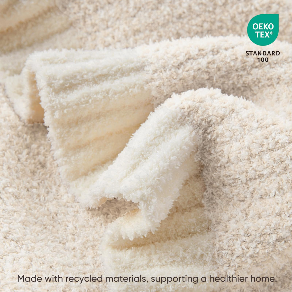 Snuggle Sac machine-washable blanket remains soft after cold wash.