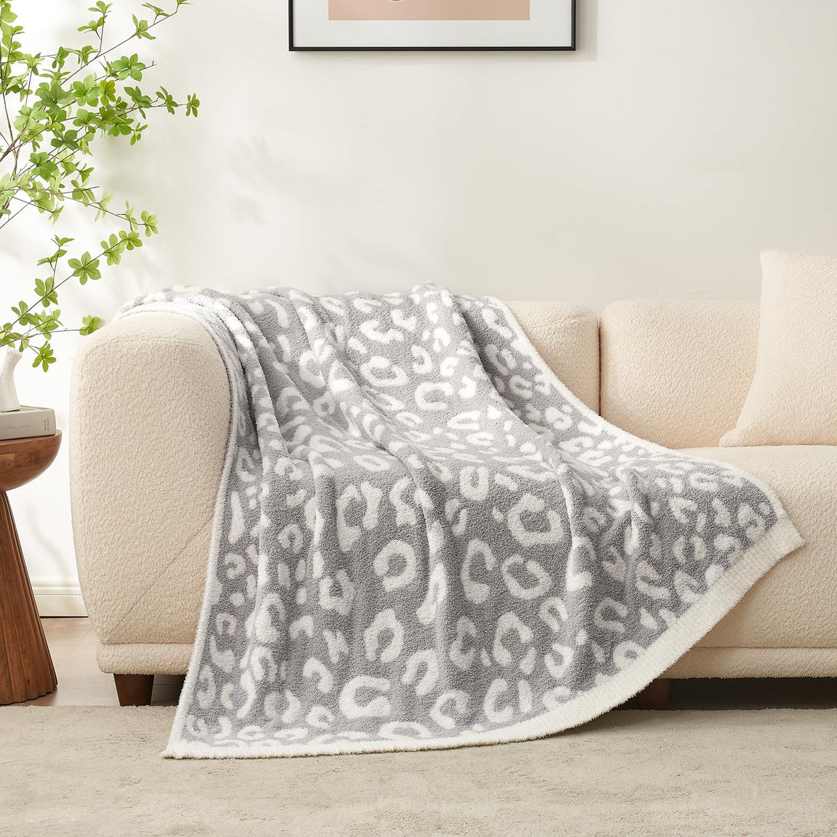 Snuggle Sac soft-knit pattern enhances a seating area with warmth.
