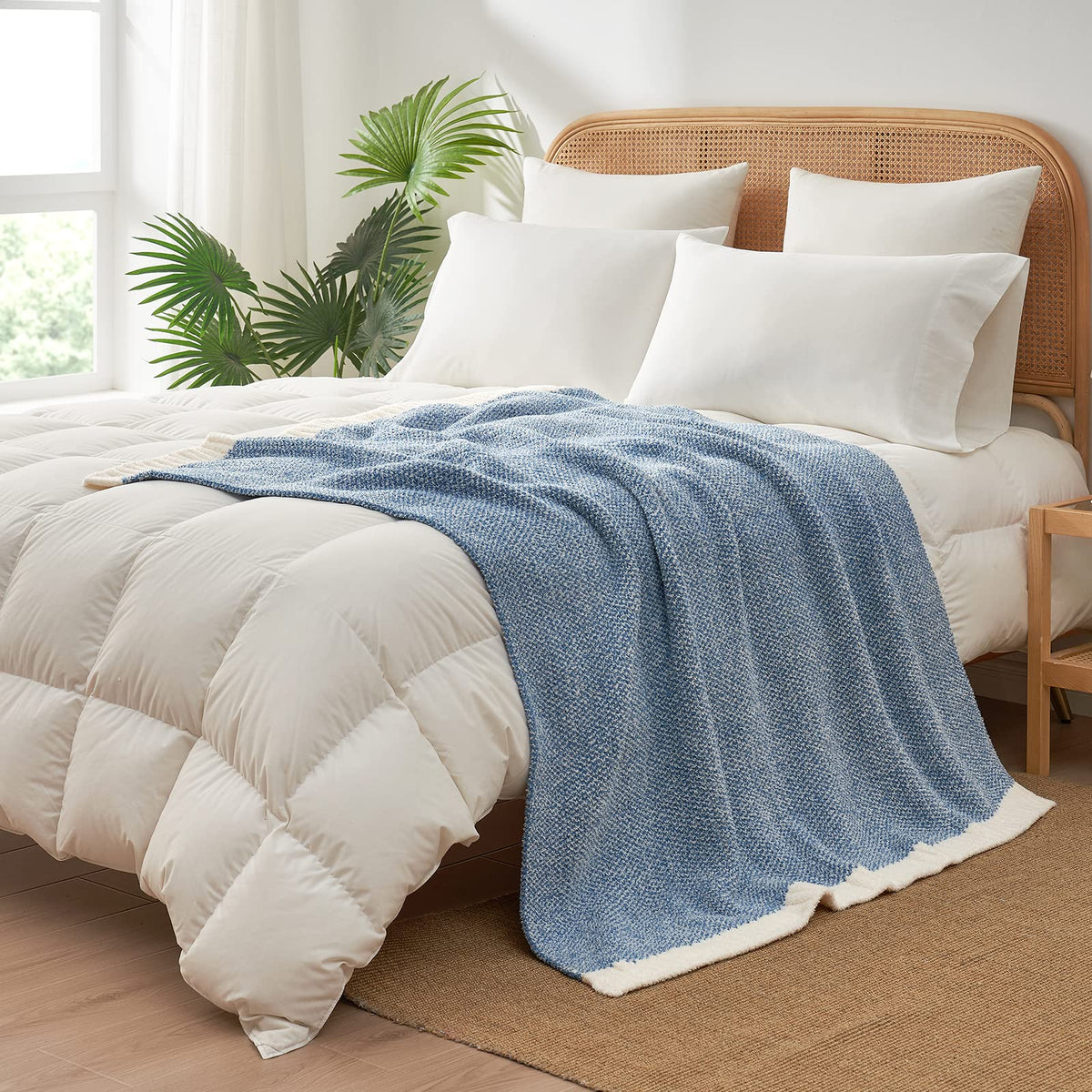 Snuggle Sac travel-friendly blanket fits bags for camping or picnics