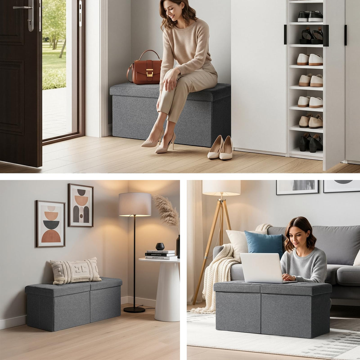 Snuvid ideal for bedroom storage and compact living.