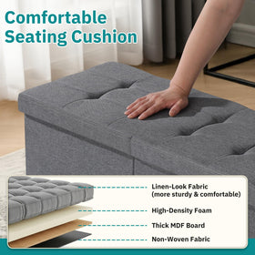 Snuvid lid split-top design allows one-side access while seated.
