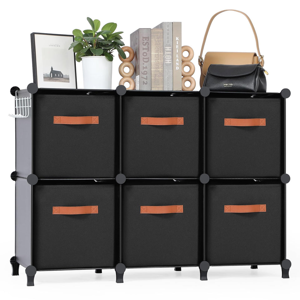 Snuvid Cube Storage Assembly with snaps for quick DIY setup