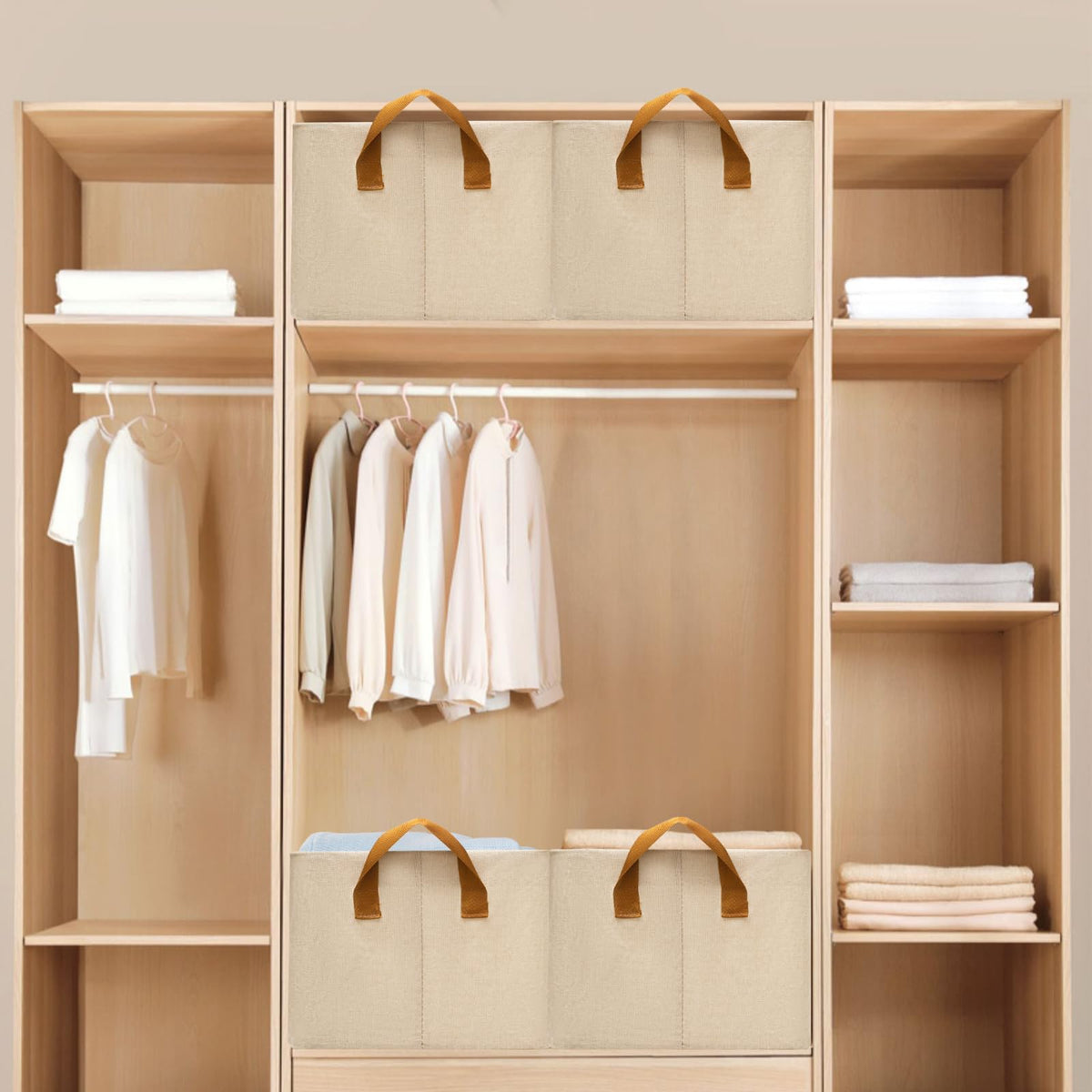 SNWDN shelf-storage bin ideal for bedrooms, living rooms, and nurseries.