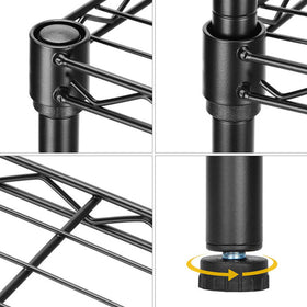 SoSo-BanTian1989 rust-resistant coating keeps shelves looking new in tough environments.
