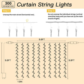 Soagrc curtain lights brighten dorm rooms with a soft inviting glow.