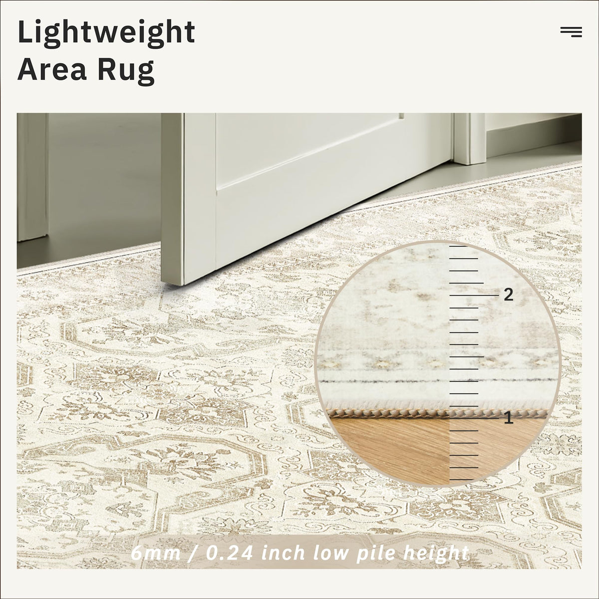 Soalmost living room beige rug creates a warm, cohesive look.
