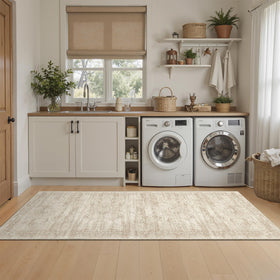 Soalmost entryway kitchen runner shows versatile design and easy care