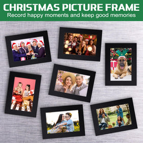 Soaoo durable plastic magnetic frames provide long-lasting visual display.