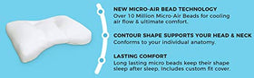 Sobakawa Cloud Pillow on couch offers relaxation and TV time support.