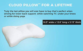 Sobakawa Cloud Pillow multi-use design for travel and home comfort.