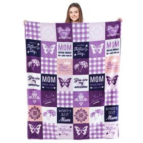 SOCHOW giftable throw blanket in gift box for mom warmth