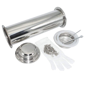 SoClaay Time Capsule accessory pack includes gloves and gaskets for easy assembly.