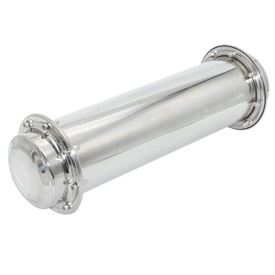 SoClaay Time Capsule exterior in stainless steel designed for durability.