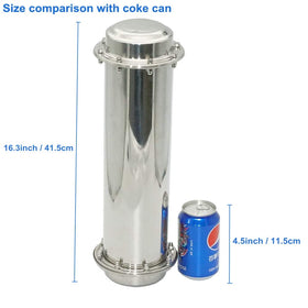 SoClaay Time Capsule waterproof seal with dual silicone gaskets protects contents.