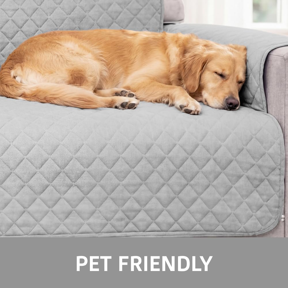 Sofa Shield two-tone design complements decor while protecting furniture